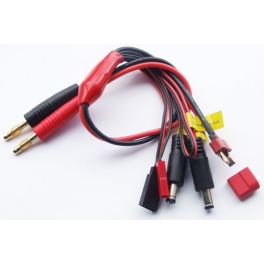 Etronix 4.0mm to Deans/Futaba/JST/RX/TX/Extra PVC Wire