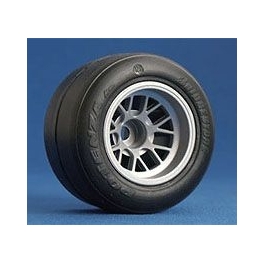 Ride R-1 ruedas traseras F1 F104 montadas y pegadas