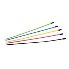 Fastrax Multi Coloured Antenna Tubes 6pcs