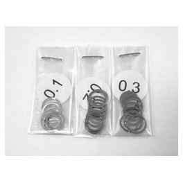 Atomic 8x10mm shims 0.1/0.2/0.3mm x10 each