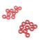 Yeah Racing Aluminium M3 Flat Washer 1.5mm Red