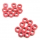 Yeah Racing Aluminium M3 Flat Washer 2mm Red