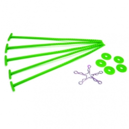 Yeah Racing Tire Holder Green for 1:10 1:8