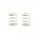 SMJ Silver Line Spring TS3.5 (Short/Gold/2pcs)