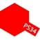 Tamiya Color for Policarbonate PS-34 Bright Red