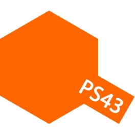 Tamiya Pintura Policarbonato PS-43 Naranja Transl&uacute;cido
