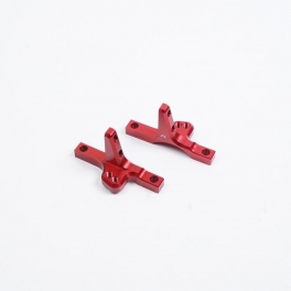 VBC WildFireD10 Rear Upper Bulkhead Set (RR+RL) Red BULK