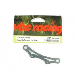 Placa superior bumper en carbono