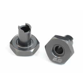 Destiny 5mm Aluminum Wheel Hub, 2 pcs