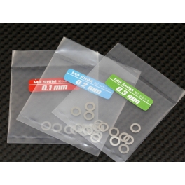 Destiny Set de Arandelas 3x5mm (0,1/0,2/0,3mm)