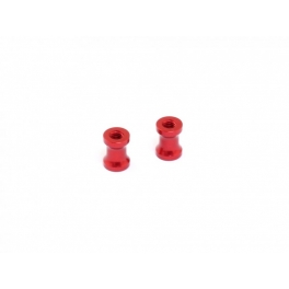 Roche Rapide F1 Aluminum Rear Wing Post, Red