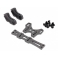 Roche Rapide F1 EVO Graphite High Rear Wing Mount Set
