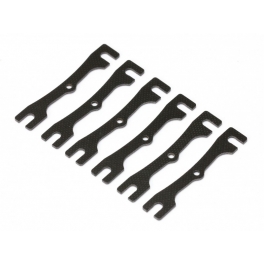 Roche 1.0mm Height Adjust Plate, 6 pcs