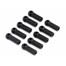 Roche R&oacute;tulas de Pl&aacute;stico 4,3x16mm, 10 pcs