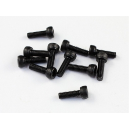 Roche Tornillos M2,5x8mm de Cabeza Cil&iacute;ndrica, 10 pcs