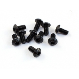 Roche Tornillos M3x6mm de Cabeza Redonda, 10 pcs