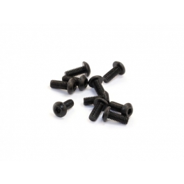 Roche Tornillos M2,5x6mm de Cabeza Redonda, 10 pcs