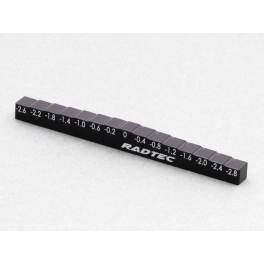 Radtec Ultra-Fine Chassis Droop Gauge (-2.6-0mm) for Pancar