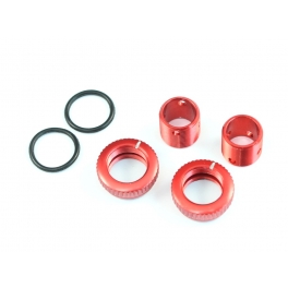 Radtec Aluminum Body Height Fine Adjuster Set, Red