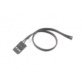 Radtec Cables "Black" de Servo Futaba con Conector Dorado