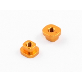Radtec Aluminum Camber Bushing for XRAY X1, 1 Dot, 1.5/2.5 deg, 2 pcs