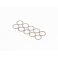 Roche Arandelas de Eje Trasero M6,45x0,1/0,2/0,3mm