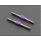 Radtec M3x30mm Titanium Turnbuckle, Rainbow Color, 2 pcs
