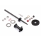 Roche Rapide P10W Ball Differential Set, Lightweight Steel Axle, Black