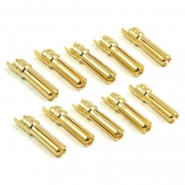 Yeah Racing 4mm High Current Connector Set Banana Plug Male 10pcs