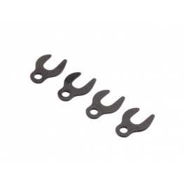 Roche Set de clips espaciadores de aluminio, 0.5mm, 4pcs