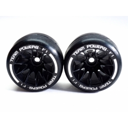 Team Powers F1 Rear Tires Soft (2pc)