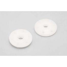 Yokomo Pistones c&oacute;nicos "X" Blanco 1,1mm/6 agujeros (2ud)