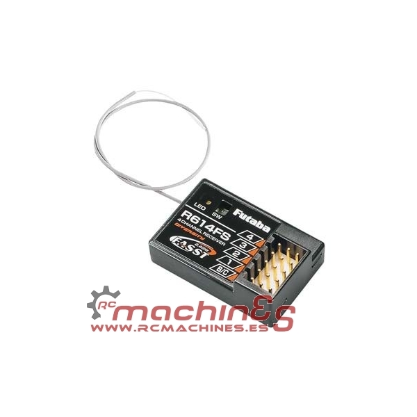 Futaba FASST 2.4GHz R614FS HV 4 Channel Receiver FUTL7635