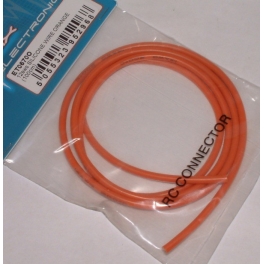 Etronix Cable de Silicona 12AWG naranja
