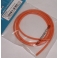 Etronix Cable de Silicona 12AWG naranja