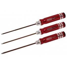 EDS Ball Driver Hex Wrench set - 2.0, 2.5, 3.0 x 120mm