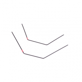 WildFire Red 1.3 Stabilizer Set D-05-VBC-0100